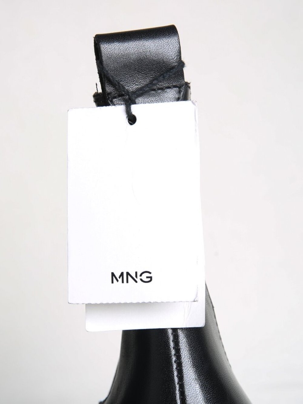 MANGO Tex 100% Leather Block Heel Western Boots - Picture 12 of 14